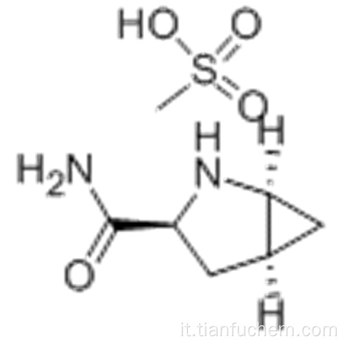 2-Azabiciclo [3.1.0] esano-3-carbossamide, (57187922,1S, 3S, 5S) -, monometansolfonato CAS 709031-45-8